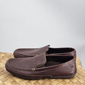 Rockport Brown Leather Loafers Size 11.5